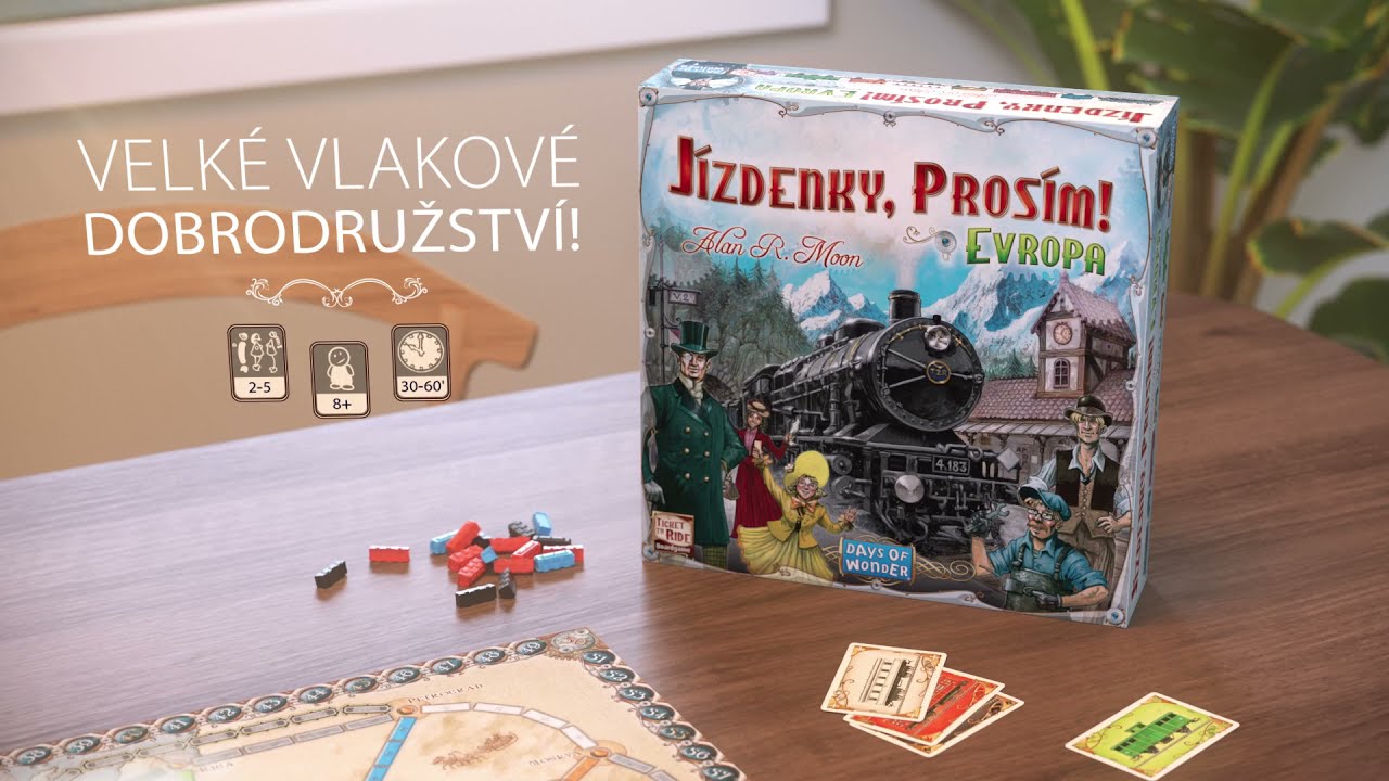 Jízdenky, prosím! Evropa