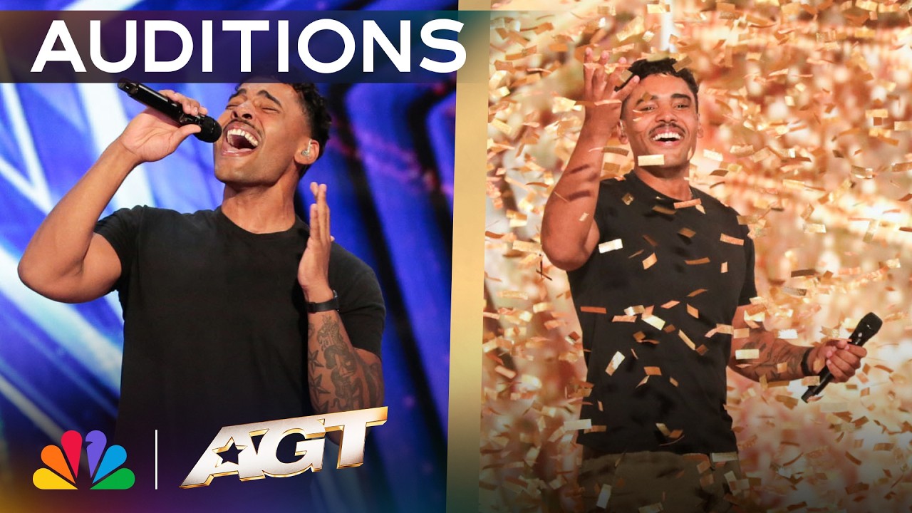 Golden Buzzer: Army Sergeant Isaac Atkins STUNS Mel B With "Beggin'" | Auditions | AGT 2026
