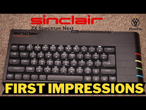 Sinclair ZX Spectrum Next (KS2) Unboxing & First Impressions