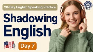 🔴 30 English Sentences Asking for Directions| Beginners | Day 7 Shadowing English Speaking Practice