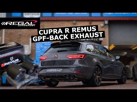 5F Seat Leon Cupra R ST (with GPF) REMUS Exhaust Upgrade