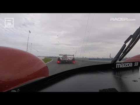 RACER: Mazda P2  In-Car at Daytona