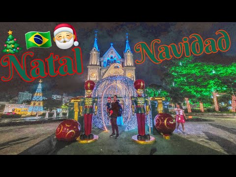Natal o Navidad en Brasil, Itajaí Santa Catarina es la mejor ciudad para vivir. 