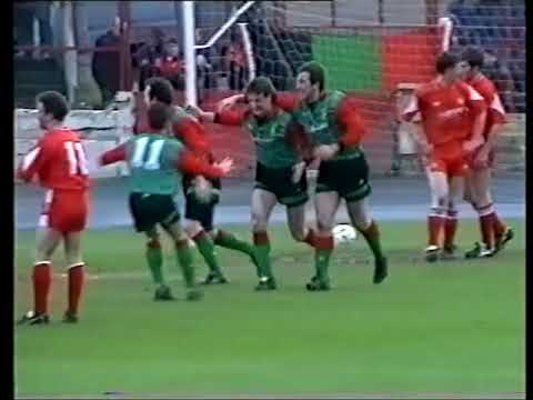 Portadown 1 Glentoran 1 - 27/02/93