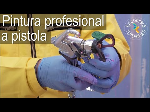 Cómo pintar con equipos airless profesional (Bricocrack)