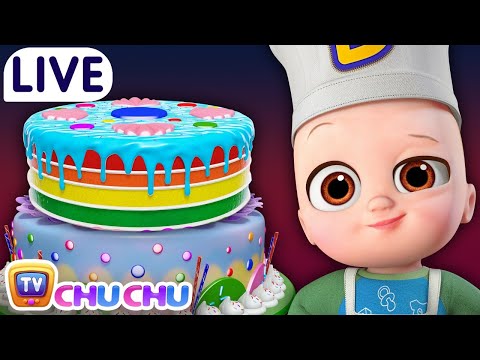 Pat A Cake & More ChuChu TV Baby Nursery Rhymes & Kids Songs Live Stream