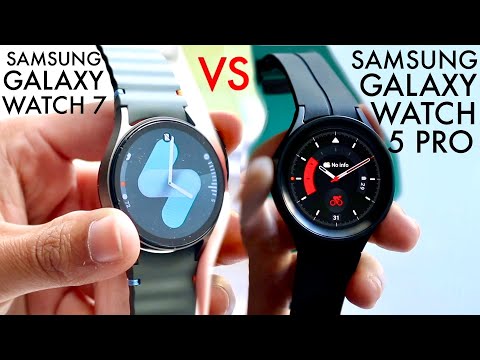 Samsung Galaxy Watch 7 Vs Samsung Galaxy Watch 5 Pro! (Comparison) (Review)