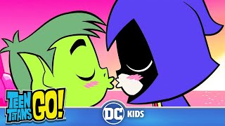 Teen Titans Go! En Español | El Primer Beso de Raven | DC Kids