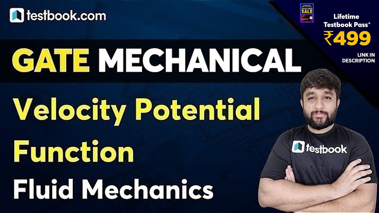 GATE Mechanical Engineering Lectures | Velocity Potential Function in Fluid Mechanics Problems