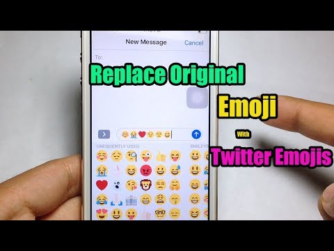 How to Get Twitter Emojis iOS 11.2-11.3.1