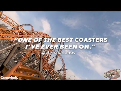 Video review of Copperhead Strike by Carowinds