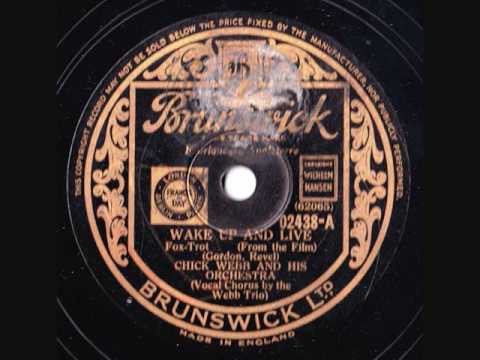 Chick Webb & His Orchestra - Wake Up And Live - 1937