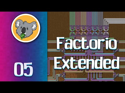 Factorio Extended Megabase #5 - Modded Factorio Gameplay