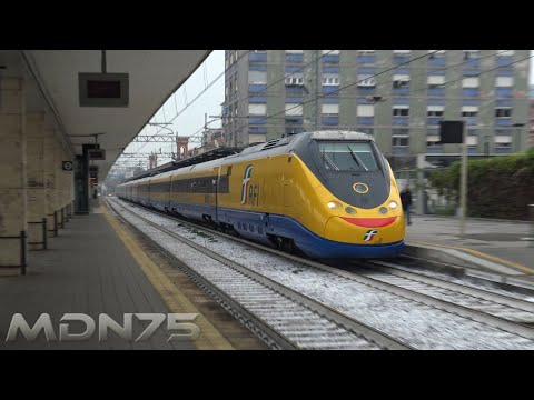 Diagnostico Aiace, 193.774 RTC Anniversario, e tanti altri treni stazione Brescia ottobre 2021 [4K]
