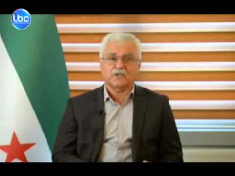 كلمة لجورج صبرا يناشد فيها بفتح ممر لاخراج الجرحى من القصير