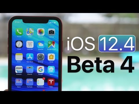 iOS 12.4 Beta 4 - What's New?
