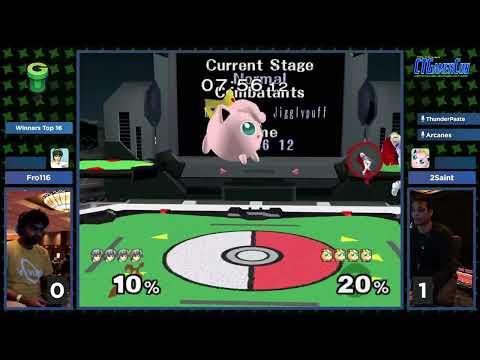 CT GamerCon 2025 SSBM - Fro116 (Marth) vs. 2Saint (Jigglypuff) - Melee WQF
