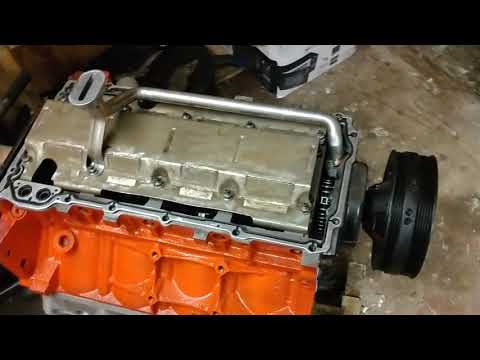 The 6.0 Lq4 gets the Holley 302-1 swap oil pan