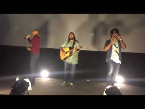Azhagiye Unplugged Impromptu Performance - Haricharan, Arjun Chandy & Keba Jeremiah