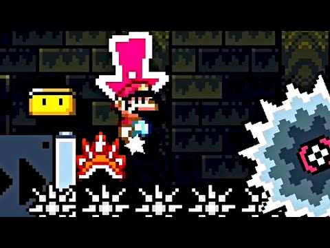 Super Mario Maker 2 🔧 Spintastic Ride - Kaizo Lite 🔧 Dari2033
