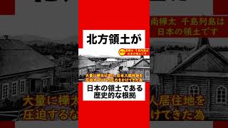 【歴史】北方領土が歴史的に日本の領土だと言える簡単な理由がヤバすぎる！#ショート #ショート動画 #歴史 #プーチン #ロシア #ウクライナ #北方領土 #樺太チャンネル #樺太 #千島列島 #保守