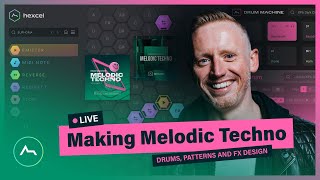Video thumbnail for Making Melodic Techno with ADSR Drum Machine & Hexcel by ADSR Music Production Tutorials
