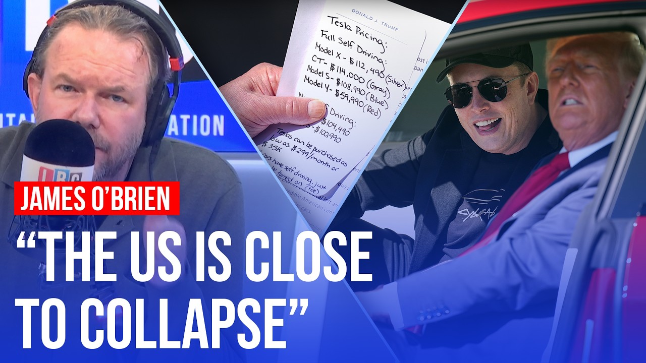 Trump role-plays as Tesla salesman: Is there method to his madness? | James O'Brien on LBC