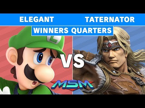 Smash Ultimate Tournament - MSM 174 Elegant Vs Taternator - Winners Quarters