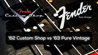 Video thumbnail for Fender Custom Shop '62 vs Pure Vintage '63 Precision Bass Pickups by Oliver Tobyn