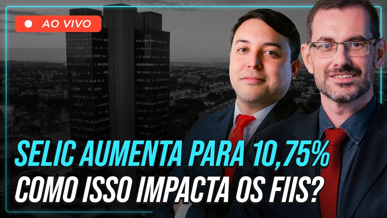 Como a ALTA DA SELIC impacta os FUNDOS IMOBILIÁRIOS? Com convidado Gustavo Sung