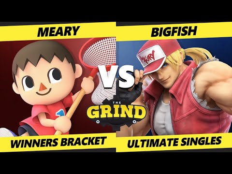 The Grind 129 Online Winners 1 - Meary (Villager) Vs. BigFish (Snake, Terry) Smash Ultimate - SSBU