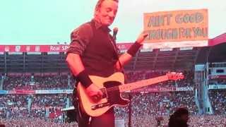 Bruce Springsteen - Ain't Good Enough For You - Gijón 26 June 2013