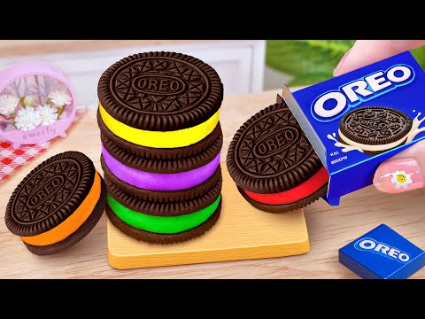Fantastic OREO Cake Decorating 💙 So Yummy Miniature Blue Chocolate Cake Recipe  Mini Cakes Making