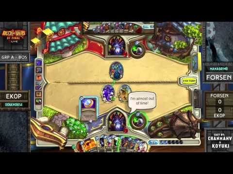Deck Wars Season 1 Finals Day 2: Ek0p vs Forsen G1 (18.05.2014)