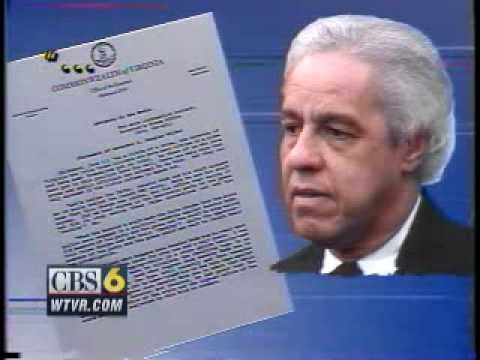 CBS 6 Video Vault: 1991 - June 11 - Sen. Chuck Robb and Gov. Doug Wilder fued