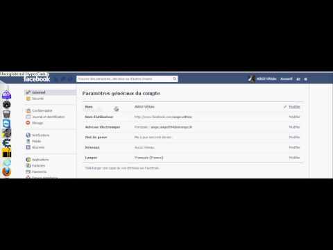 comment modifier l'adresse electronique principale sur facebook