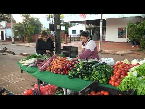 Productores de Capitán Miranda fortalecen su feria semanal con alimentos frescos