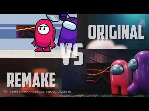 Among Us RTX On | The Incredible Story Original vs Remake | By AAC DREAM