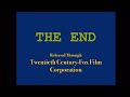 The End Released Through Twentieth Century Fox Film Corporation 1947 Version 1