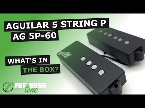 Aguilar AG 5P-60 60’s Era 5 String Precision Bass® Pickup: What’s In The Box? (A Close-Up Look)