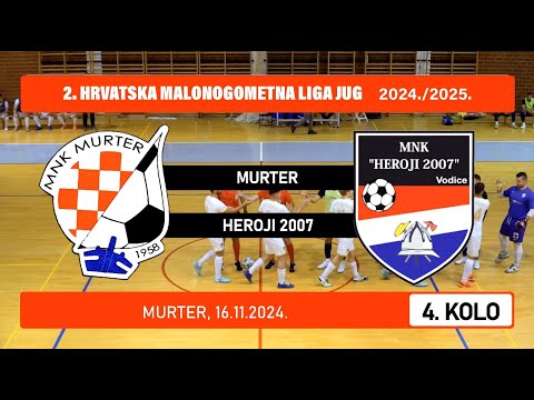 2. HMNL Jug: MURTER - HEROJI 2007  5:4, 15.11.2024.
