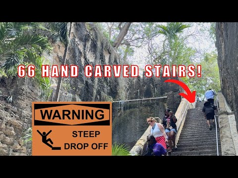 Exploring Nassau Part 2: Fort Fincastle and The Queen's Staircase