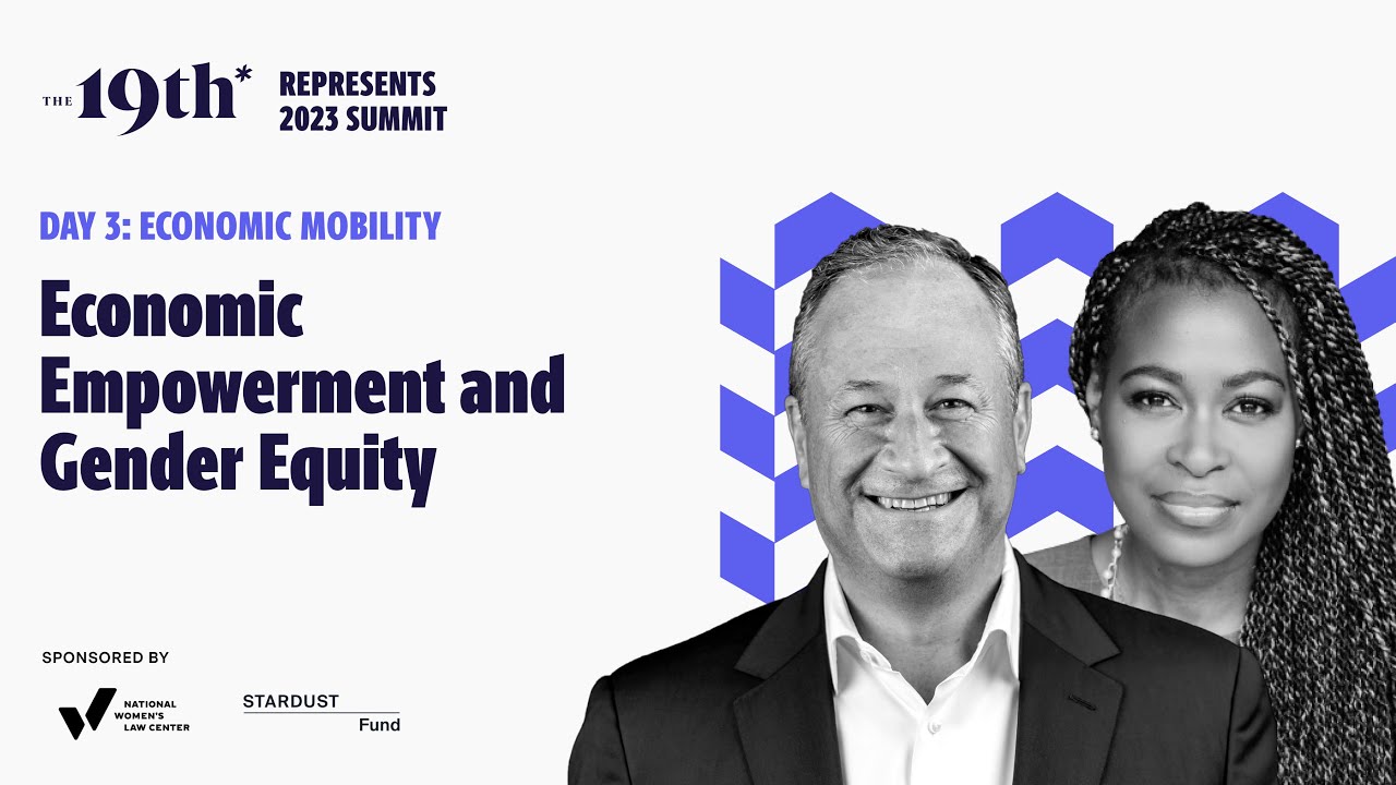 Economic Empowerment & Gender Equity with Second Gentleman Emhoff | The 19th Represents Summit