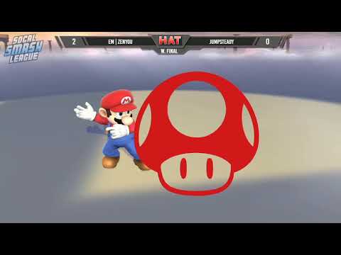 HAT 41 - eM | Zenyou (Mario) Vs. Jumpsteady (Zero Suit) Winners Finals - Smash 4