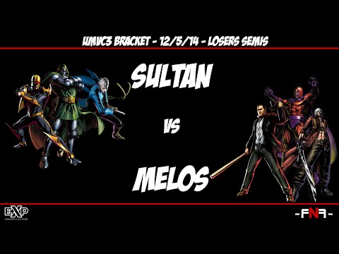FNF 12/5/14 - UMVC3 - Sultan vs. Melos