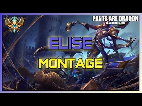 ✔ Challenger Elise Montage - Pants are Dragon | League of Legends | Season 4