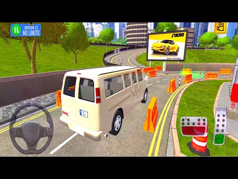 Multi Floor Garage Driver Simulator #3 - Car Driving Parking Minibus Android Gameplay
