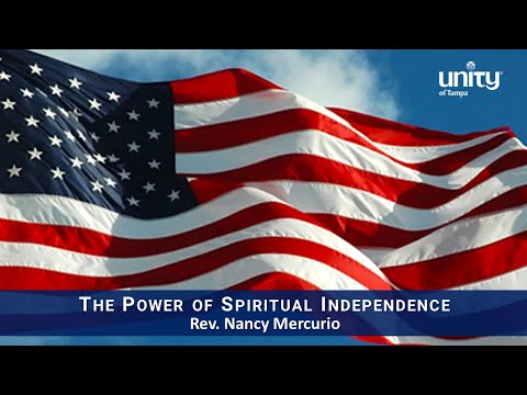 , title : 'The Power of Spiritual Independence - Rev. Nancy Mercurio'