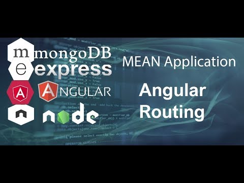 Mean Stack Tutorial 5 Angular Routing