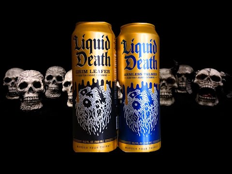 Liquid Death Tea Review: The Truth About Armless Palmer & Grim Leafer